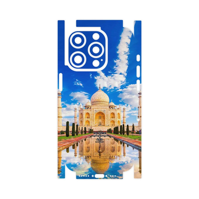 برچسب پوششی ماهوت مدل The Taj Mahal-FullSkin مناسب برای گوشی موبایل اپل iPhone 15 Pro