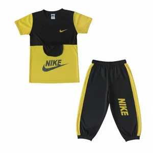 ست تیشرت آستین کوتاه و شلوارک راحتی مردانه مدل 4002