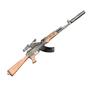 اسباب بازی زینتی مدل ماکت تفنگ فلزی AKM