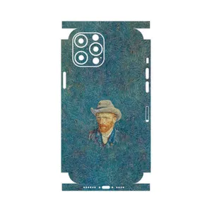 MAHOOT Self portrait with a gray felt hat-FullSkin Cover Sticker for Apple iPhone 12 Pro Max