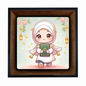تابلو کاشی مبین ایده طرح دخترانه رمضان کد   X27  -  m1453
