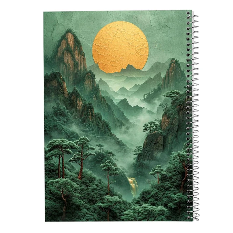 دفتر لیست خرید 50 برگ مدوپد مدل طبیعت کد DF15375