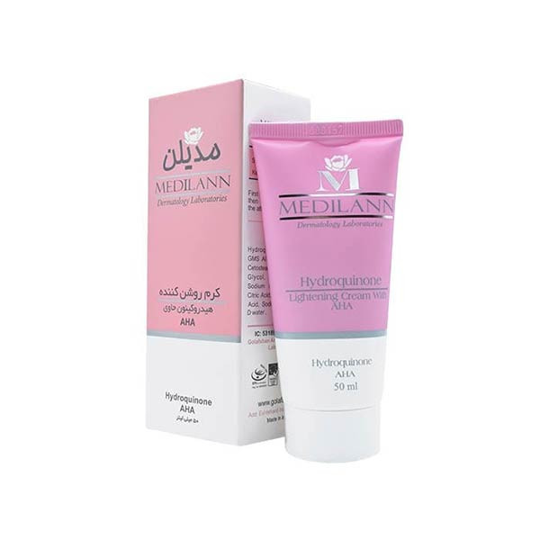 کرم روشن کننده مدیلن مدل Hydroquinone حجم 50 میلی لیتر کرم روشن کننده مدیلن مدل Hydroquinone حجم 50 میلی لیتر