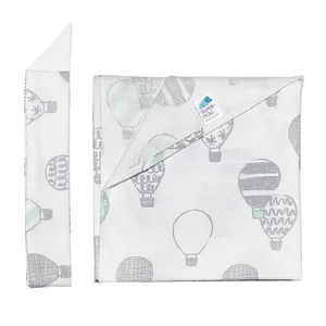 قنداق نوزادی اسلیپ ایکو مدل Swaddle کد SWBLN به همراه هدبند