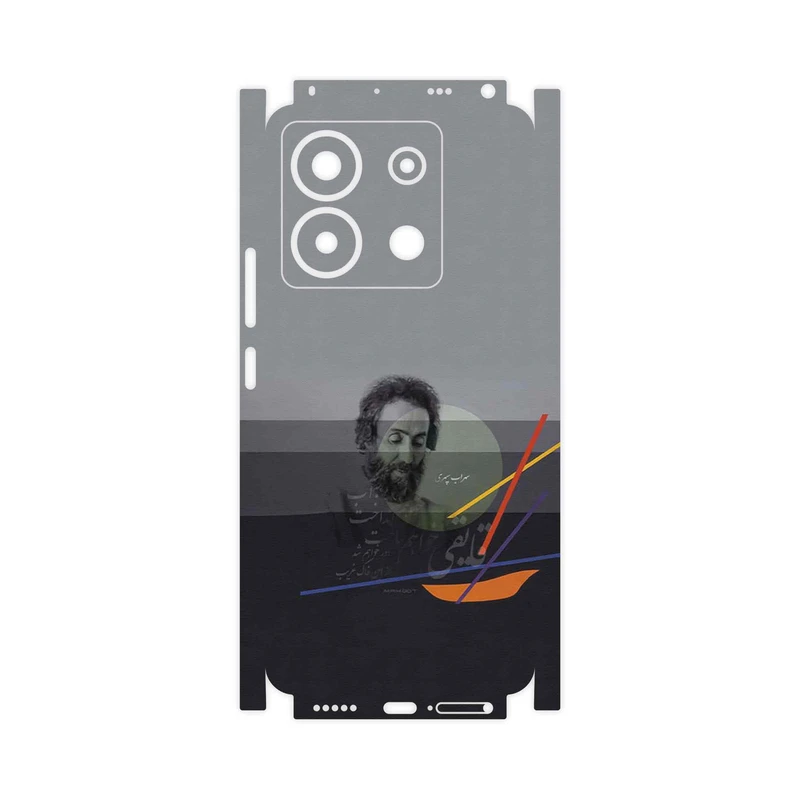 برچسب پوششی ماهوت مدل Sohrab Sepehri-FullSkin مناسب برای گوشی موبایل شیائومی Poco X6