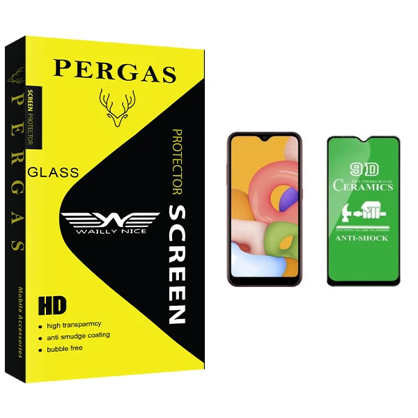 محافظ صفحه نمایش وایلی نایس مدل Pergas Glass مناسب برای گوشی موبایل سامسونگ Galaxy A21s