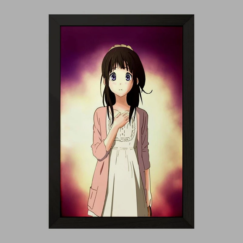 تابلو خندالو مدل چیتاندا انیمه هیوکا Hyouka  کد 17093