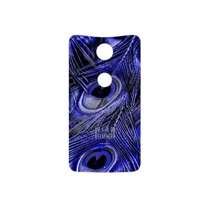 MAHOOT Purple Feather Cover Sticker for Google Nexus 6