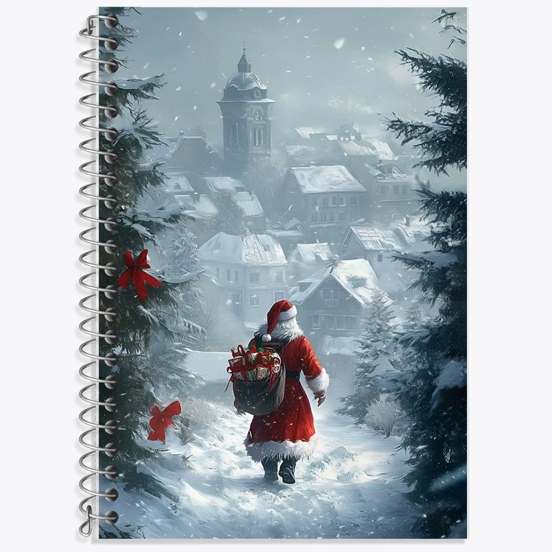 دفتر نت موسیقی 50 برگ خندالو طرح بابانوئل کد F8272