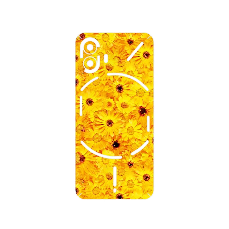 برچسب پوششی ماهوت مدل Yellow_Flower مناسب برای گوشی موبایل ناتینگ Phone 2