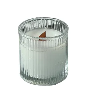 شمع معطر طرح لیوانی خطی مدل نور