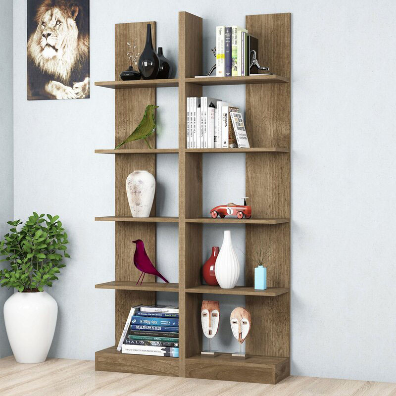 کتابخانه اسمردیس مدل K142 - MDF+