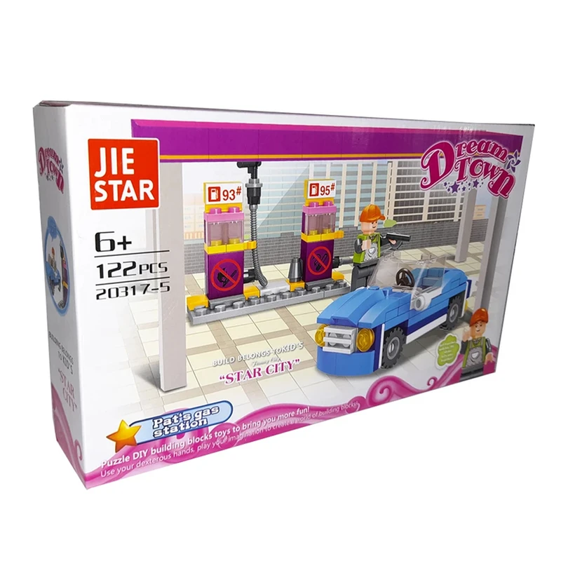 ساختنی 122 تکه ژی استار مدل 20317/5 کد 1042