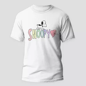 تی شرت آستین کوتاه زنانه مدل snoopy کد z047