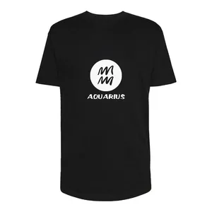 تی شرت لانگ زنانه مدل سمبل ماه بهمن کد Sh046 رنگ مشکی