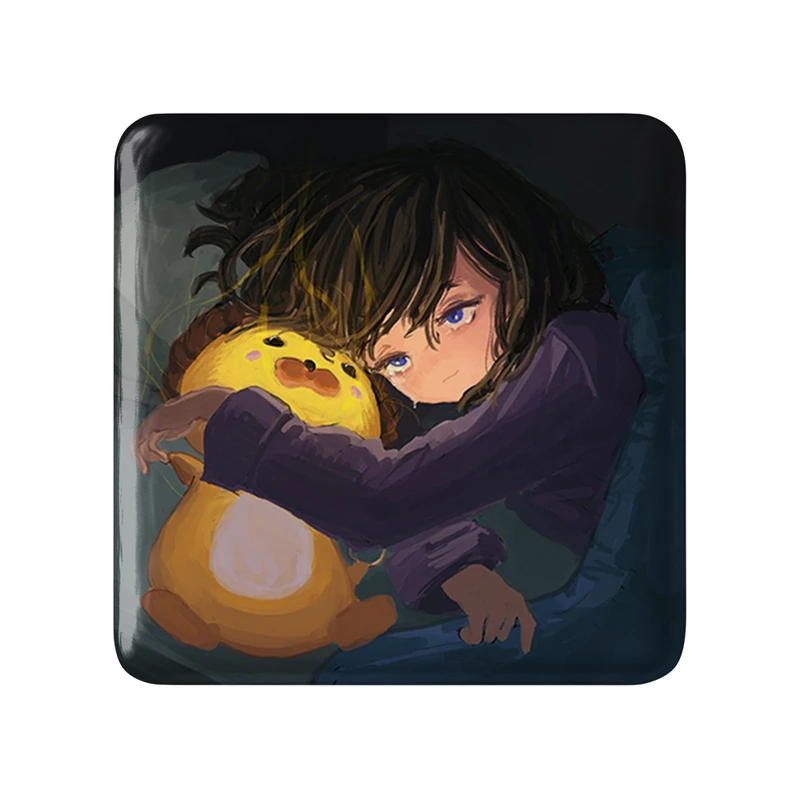 مگنت خندالو طرح بازی اومینکو (Umineko) مدل مربعی کد 34617