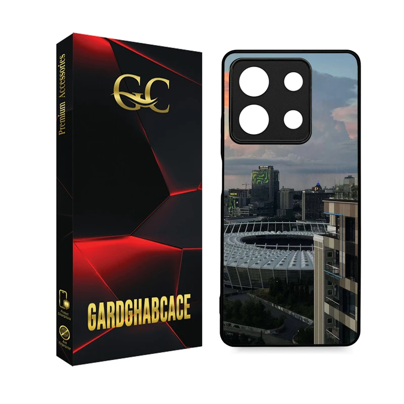 کاور گارد قاب کیس مدل دخترانه T مناسب برای گوشی موبایل شیائومی  Poco M6 Pro \ Redmi  Note 13 Pro 4G