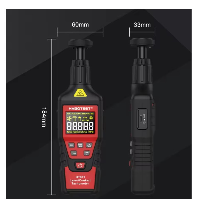 دورسنج لیزری و تماسی هابوتست مدل HT671