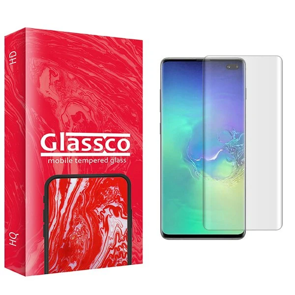 محافظ صفحه نمایش گلس کو مدل CGo1 UV_NW مناسب برای گوشی موبایل سامسونگ Galaxy S10 Plus