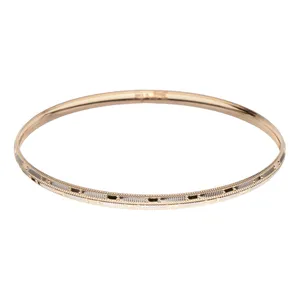 النگو طلا 18 عیار زنانه طلای مستجابی مدل 40215 سایز 3