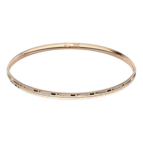 النگو طلا 18 عیار زنانه طلای مستجابی مدل 40215 سایز 3