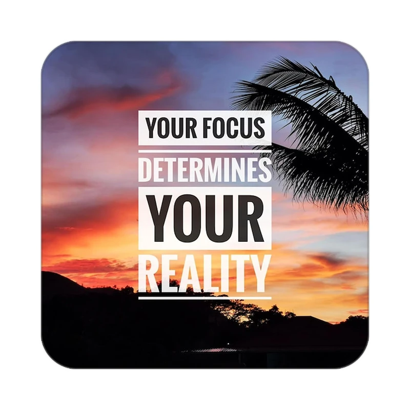 زیر لیوانی کاکتی طرح جملات انگیزشی و مثبت مدل mp24971