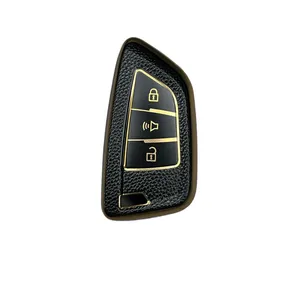 کاور ریموت و سوئیچ خودرو ام آر جی مدل B11 طرح چرمی مناسب برای کی ام سی J7