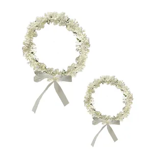 ست تاج مو دخترانه مدل گلریز به همراه دستبند