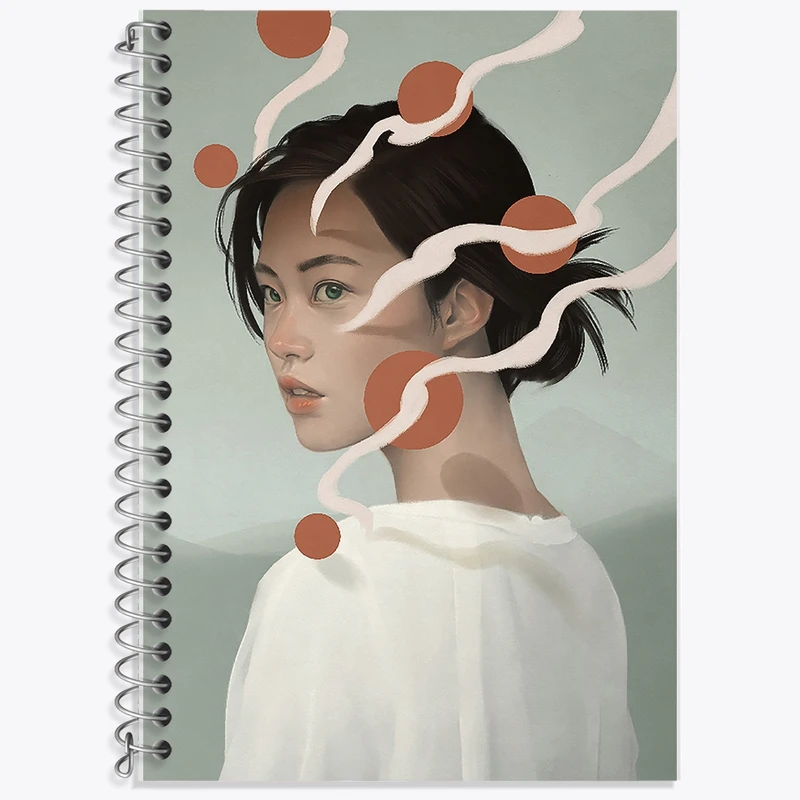 دفتر لغت 50 برگ خندالو طرح دخترانه کد F101