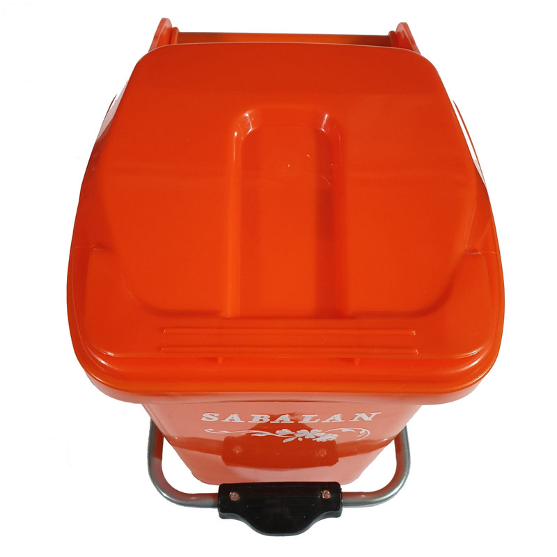 سطل زباله سبلان مدل پدالی کد 12Liter