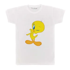 تی شرت بچگانه پرمانه طرح توییتی کد pmt.4348