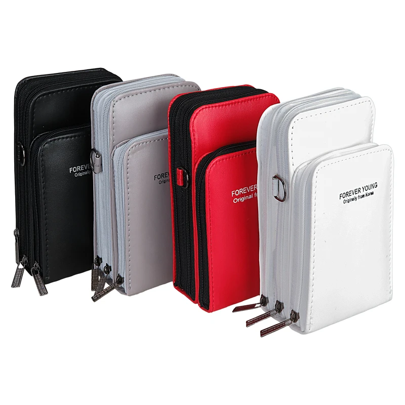 عکس شماره 2 : کیف پاسپورتی دخترانه مدل سه زیپ