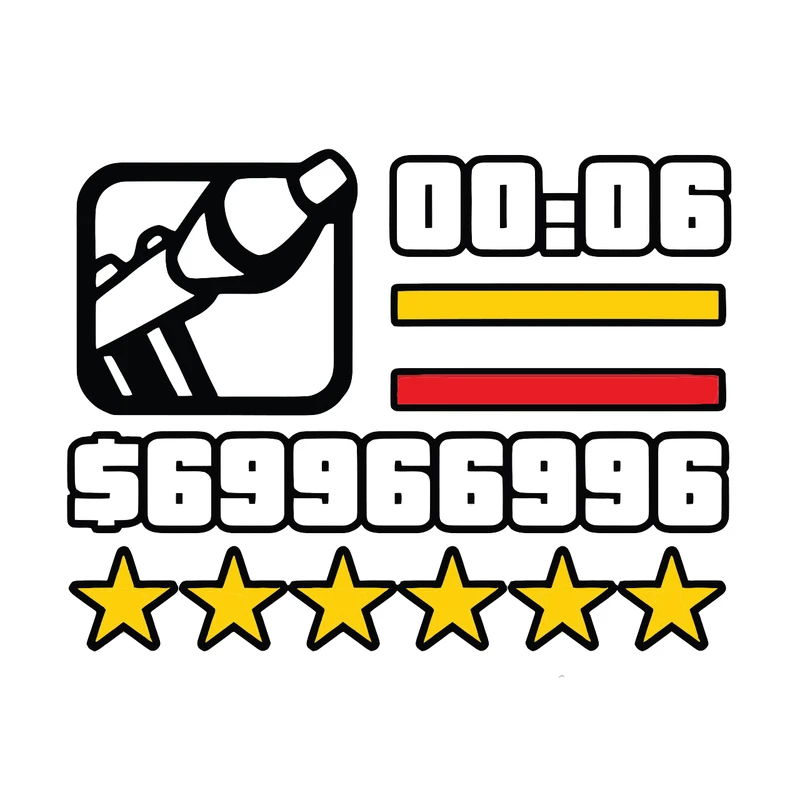 برچسب لپ تاپ پویا مارکت طرح جی تی آی کد 2995