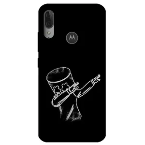 Megafone Marshmello 1840 Cover For Motorola Moto E6 Plus