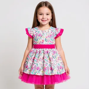 پیراهن دخترانه مدل گلشید