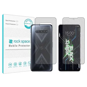 Matte Rockspace HyMTT screen protector suitable for Xiaomi Black Shark 4S mobile phone with back protector