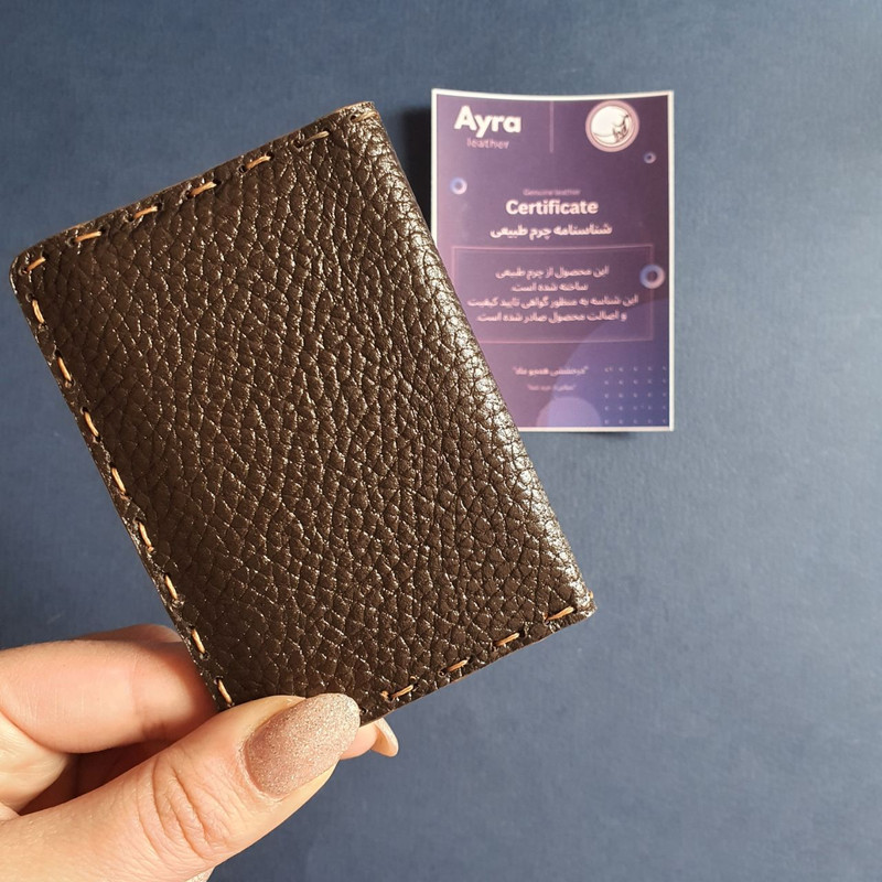 جاکارتی آیرا مدل چرم طبیعی دست دوز کد 155