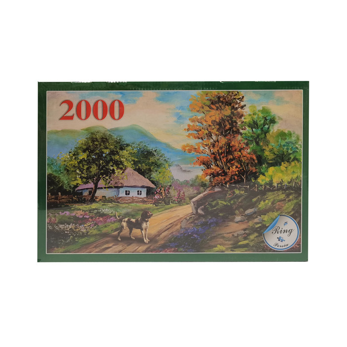 پازل 2000 تکه مدل کلبه روستایی