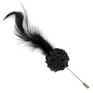 گل سینه زنانه مدل قو کد GU100 