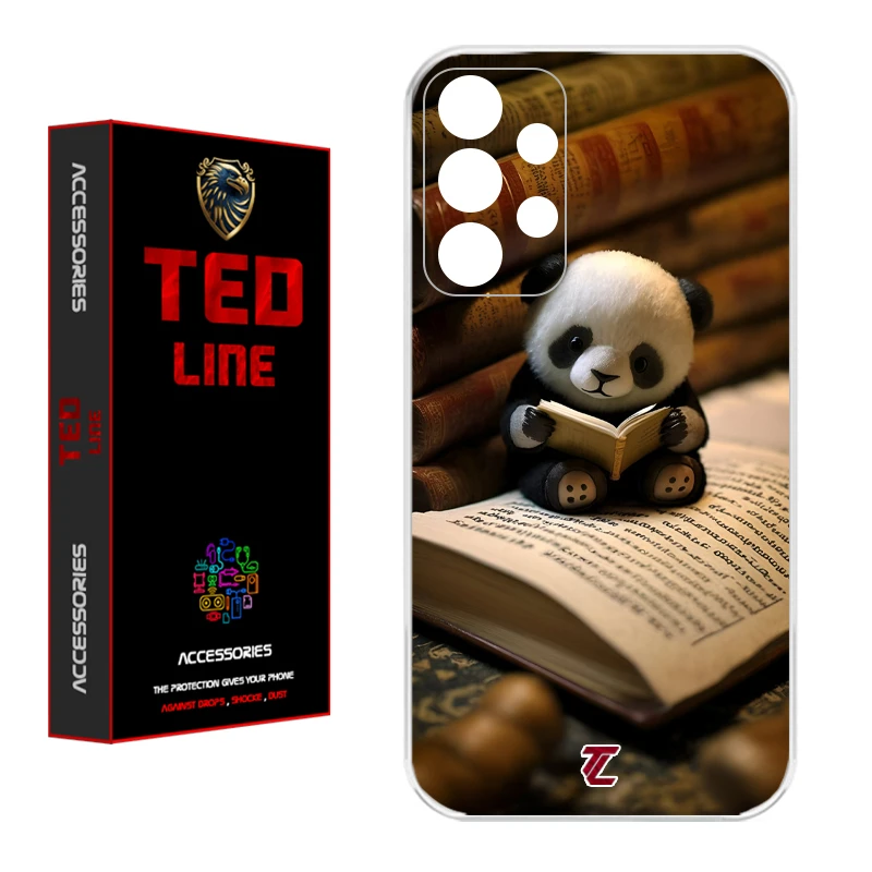 کاور تدلاین طرح پاندا کد 1179 مناسب برای گوشی موبایل سامسونگ Galaxy A52 / A52S