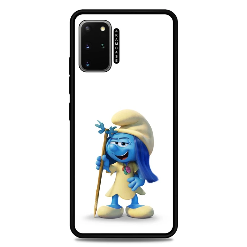 کاور آکام مدل AMC-WSGS20P-SMURFS-21 مناسب برای گوشی موبایل سامسونگ Galaxy S20 Plus