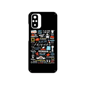 MAHOOT Friends 2 Cover Sticker for Xiaomi Redmi Note 10s