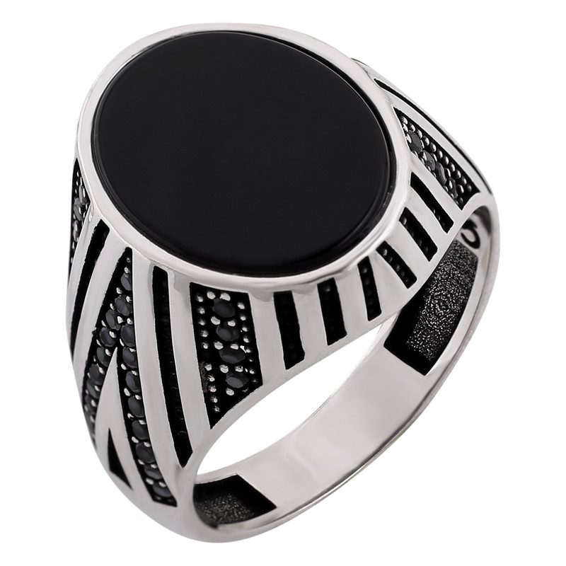 انگشتر نقره مردانه کد R3196