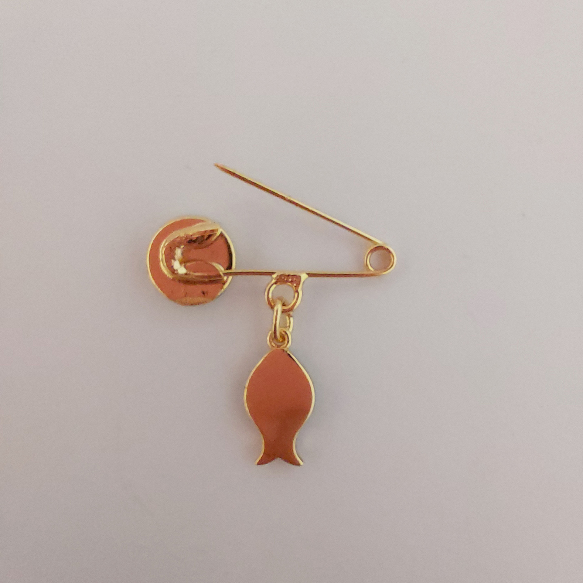 سنجاق سینه دخترانه مدل چشم نظر کد G1097