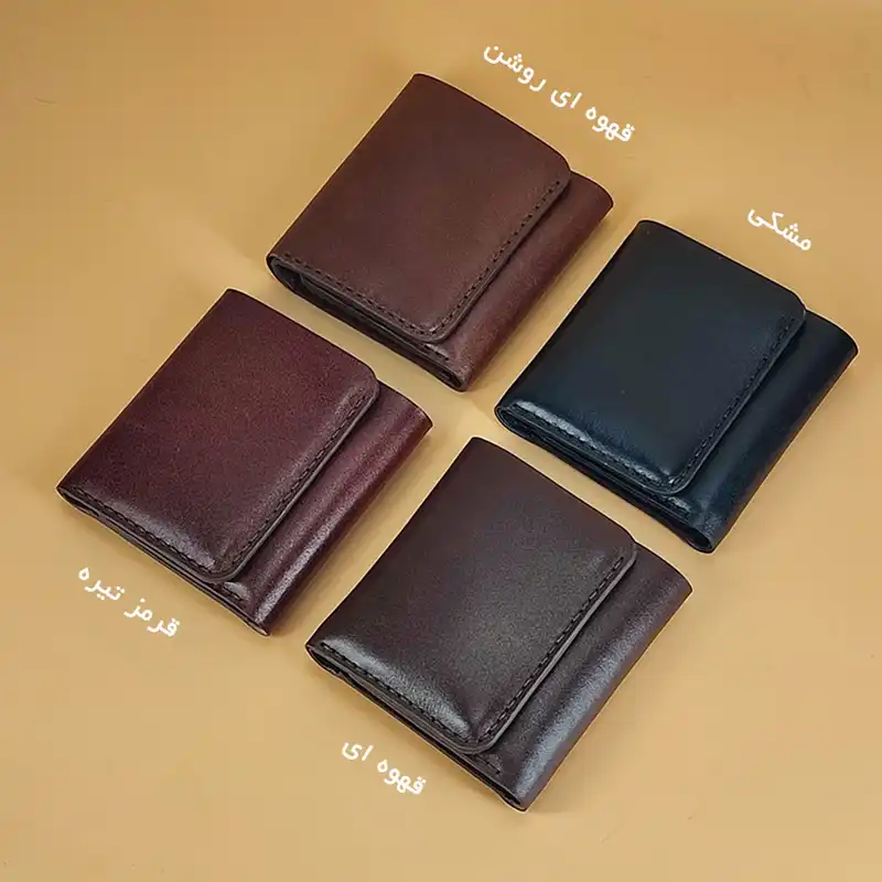 کیف پول خانه چرم آنا مدل 33300