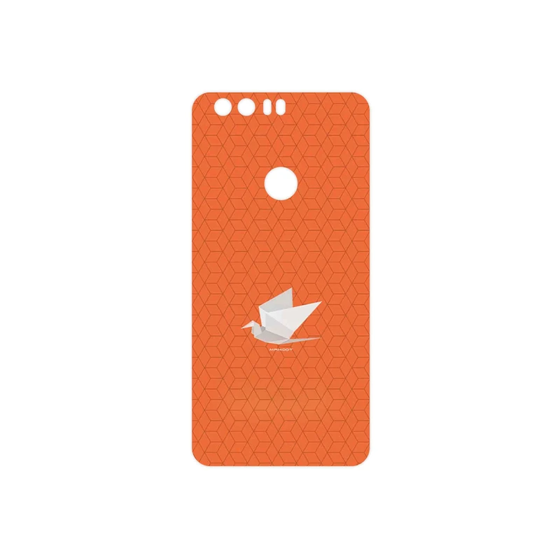 برچسب پوششی ماهوت مدل Minimalist origami bird مناسب برای گوشی موبایل آنر 8