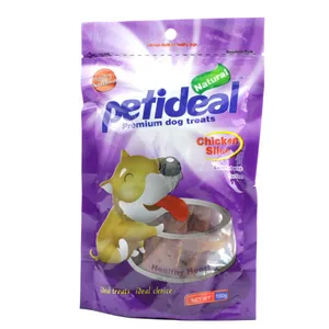 تشویقی سگ پتی دیل مدل 2 Chicken Slice وزن 100 گرم