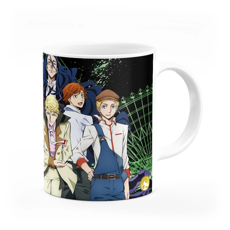 ماگ هومرو طرح انیمه سگ‌های ولگرد بانگو مدل MG1350