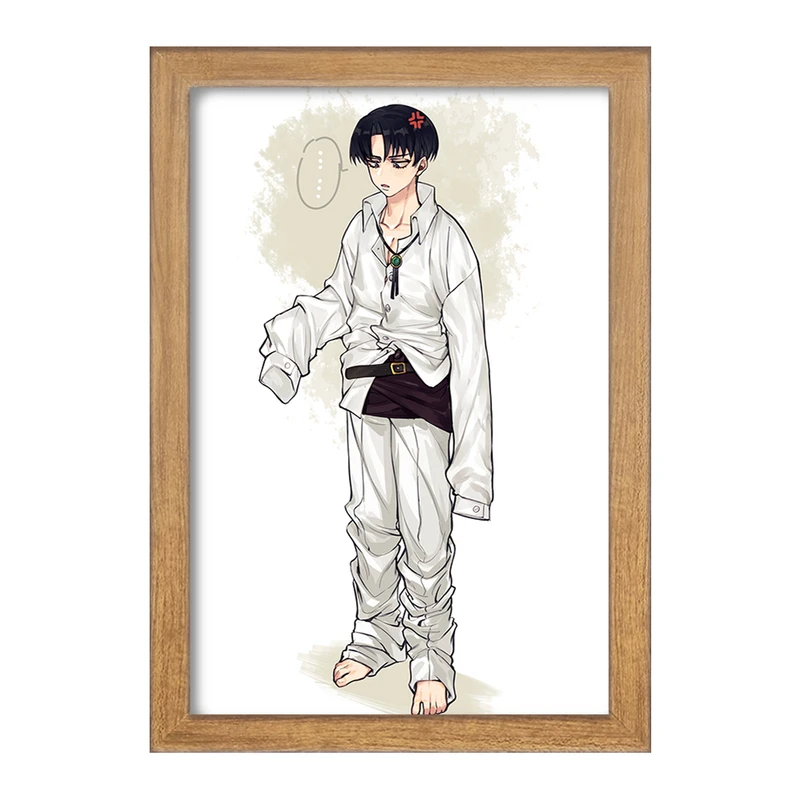 تابلو خندالو مدل لیوای انیمه اتک آن تایتان Attack on Titan  کد 18614