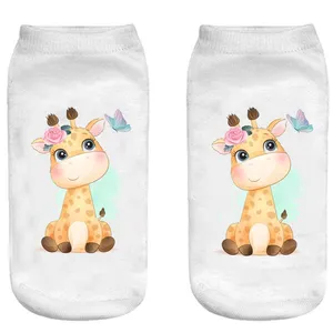 جوراب بچگانه طرح زرافه کد o26